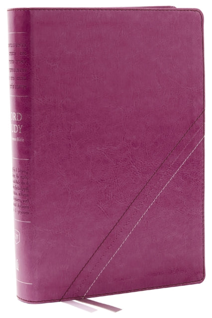Binding: Special Bindings
Description: The KJV Word Study Reference Bible balances deep study of the biblical languages with clear application to help transform the way you live. Uncover a wealth of meaning in Scripture with more than 2000 Greek and Hebrew word studies.