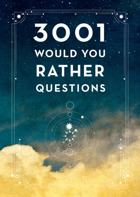 Binding: Paperback
Description: 3,001 Would You Rather Questions is a journal for people who ask the big questions about themselves like: Would you rather speak like a duck or look like a worm? Alright so these questions aren t the big questions but knowing yourself better is no small task.