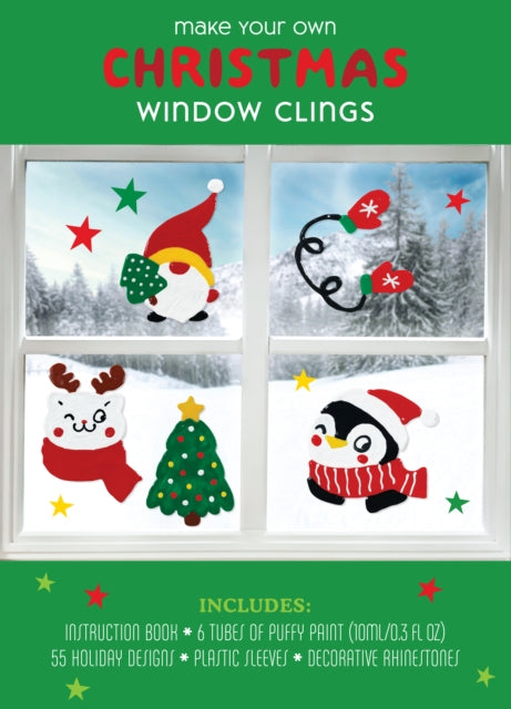 Binding: Kit
Description: Create decorate and celebrate! Make Your Own Christmas Window Clings provides easy step - by - step instructions and all the materials you need to get started. Making your own window clings is a fun way to get into the Christmas spirit.