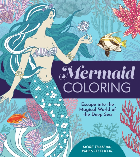 Binding: Paperback
Description: Explore the deep sea and dive into the fantastical world of mermaids with Mermaid Coloring. Whether you love the ocean's endless depths or adore mermaids this coloring book is a treasure chest waiting to be explored.