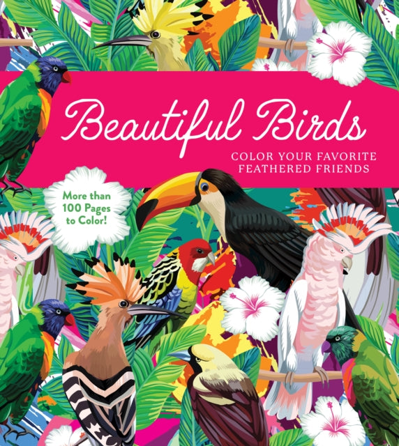 Binding: Paperback
Description: Delight in the inspiring beauty of birds and nature with Beautiful Birds coloring book. From brightly colored blue jays to adorable finches there are so many lovely birds to enjoy in nature.