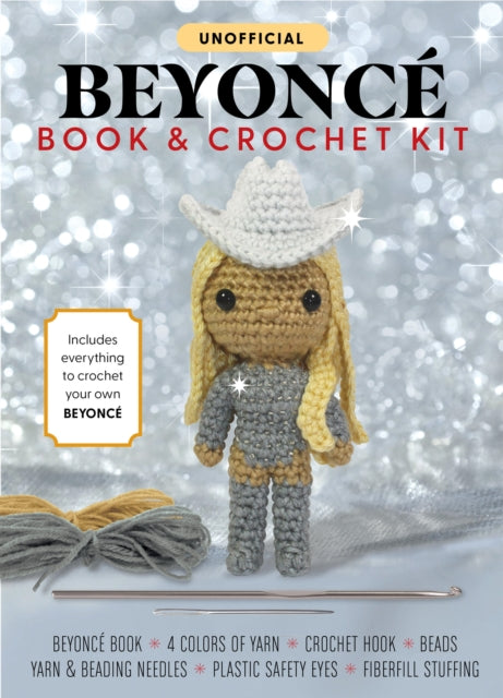 Binding: Kit
Description: Beyonc is a cultural and fashion icon and megastar. Now with the Unofficial Beyonc Book and Crochet Kit you can turn Beyonc into an adorable keepsake crochet doll. The crochet instruction book includes everything you need to know to make your own amigurumi Beyonc doll.