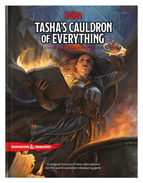 Binding: Hardcover
Description: A magical mixture of rules options for the world's greatest roleplaying game. The wizard Tasha whose great works include the spell Tasha's hideous laughter has gathered bits and bobs of precious lore during her illustrious career as an adventurer.