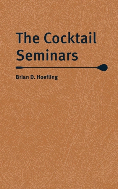 Binding: Hardcover
Description: As a senior at Yale Brian Hoefling realised that his classmates were about to enter the real world with an imperfect knowledge of how to order prepare and enjoy cocktails. To remedy this dangerous deficiency he devised and taught The Cocktail Seminars.