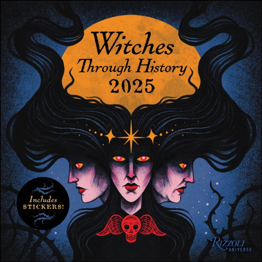 Binding: Calendars
Description: Written and illustrated by a practicing witch this dramatic calendar features an overview of the history of witches both real (Isobel Gowdie Alizon Device Mother Shipton) and literary (Weird Sisters Circe Lilith).
