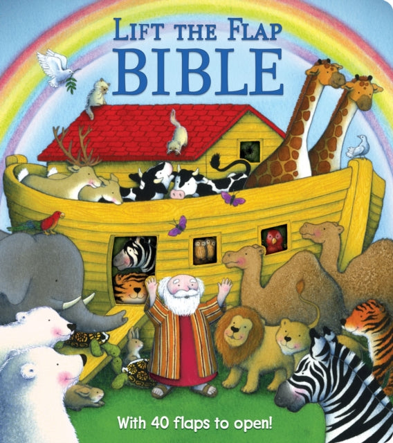 Binding: Special Bindings
Description: Tracey Moroney's masterpiece Lift the Flap Bible now with a refreshed cover brings 14 beloved Bible stories to life with beautiful illustrations and 40 flaps.