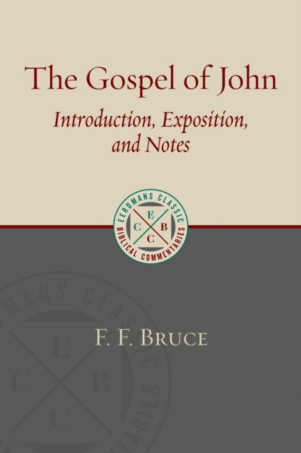 Binding: Paperback
Description: New in the Eerdmans Classic Biblical Commentaries collection. In this classic commentary on the Gospel of John first published in 1983, F. F.