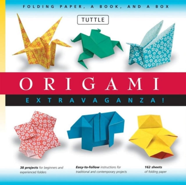 Binding: Multiple Components
Description: Make dozens of fun and easy origami projects with this colossal origami kit. Origami Extravaganza! has something for everyone.
