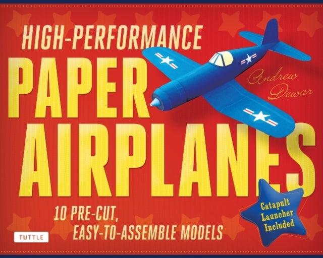 Binding: Multiple Components
Description: Fold and fire aerodynamic paper airplanes dozens of feet into the air with this easy origami kit. High - Performance Paper Airplanes presents a collection of realistic origami paper airplanes from well - known author and paper aviation expert Andrew Dewar.