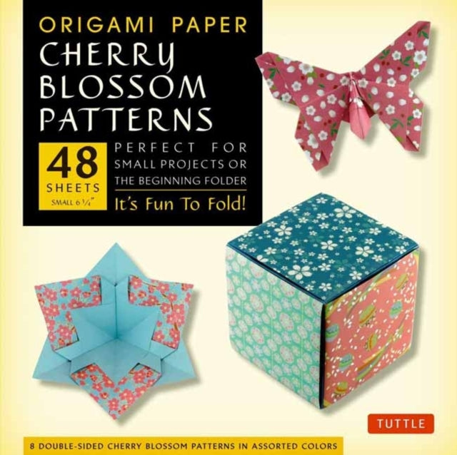 Binding: Notebooks, Journals, And Diaries
Description: This pack contains 48 high - quality origami sheets printed with 8 different Japanese - style cherry blossom patterns. These striking patterns that were specially chosen to beautify the creative work of origami artists and paper crafters.