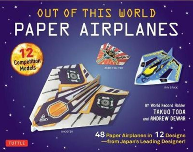 Binding: Multiple Components
Description: Fold and launch world record - setting paper airplanes! Paper airplane aficionados watched in awe when Takuo Toda launched his Zero Fighter and set the current Guinness World Record for longest flight duration.
