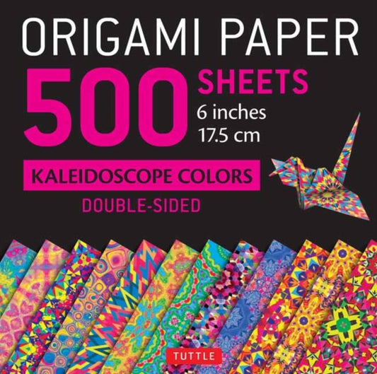 Binding: Notebooks, Journals, And Diaries
Description: This origami pack contains 500 high - quality origami papers printed with colorful kaleidoscope designs and patterns. These exciting paper patterns were developed to enhance the creative work of origami artists and paper crafters.
