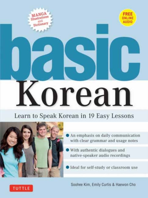 Binding: Paperback
Description: With an emphasis on practical daily communication Basic Korean is a great introduction to those looking to learn the language whether on their own or with a teacher.