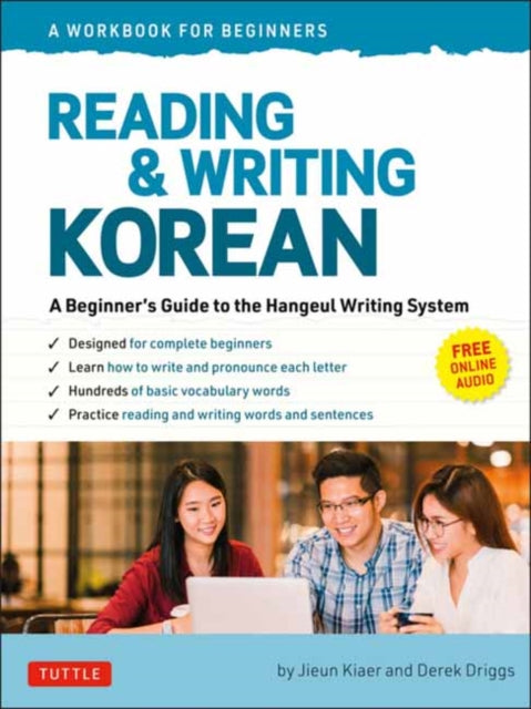 Binding: Paperback
Description: The easy way to learn the Korean Hangeul writing system! Fans of K - Pop and Korean dramas as well as beginning students of Korean will love this handy guide to the Korean Hangeul alphabet.