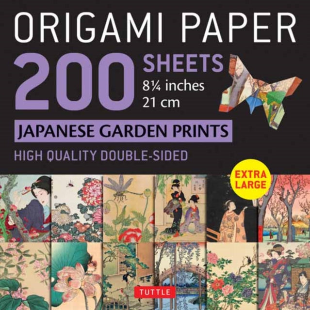 Binding: Notebooks, Journals, And Diaries
Description: This paper pack contains 200 high - quality large origami sheets featuring beautifully illustrated Japanese garden woodblock prints.