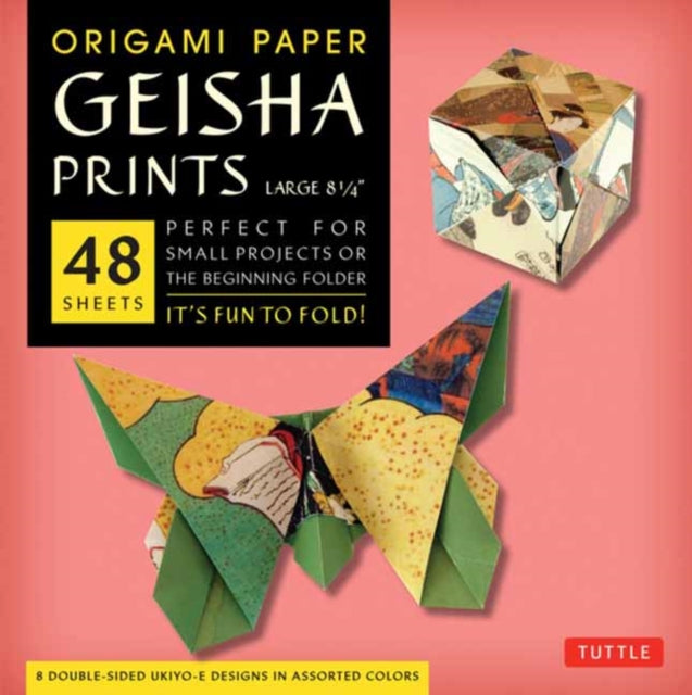 Binding: Notebooks, Journals, And Diaries
Description: This paper pack contains 48 large (8.25 inch) origami sheets designed with beautiful and classic geisha woodblock prints. These stunning origami papers were developed to enhance the creative work of origami artists and paper crafters.
