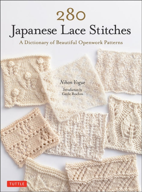 Binding: Paperback
Description: Embrace the Japanese concept of ma (negative space) with these delicate lace stitches. 280 Japanese Lace Stitches is a fun and informative resource for experienced knitters.