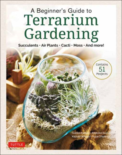 Binding: Hardcover
Description: Add a touch of green to your office bookshelf coffee table or dorm room with these adorable mini ecosystems! A Beginner's Guide to Terrariums shows you how to create your own glass container gardens with easy - to - understand instructions and over 230 inspiring lifestyle photos.