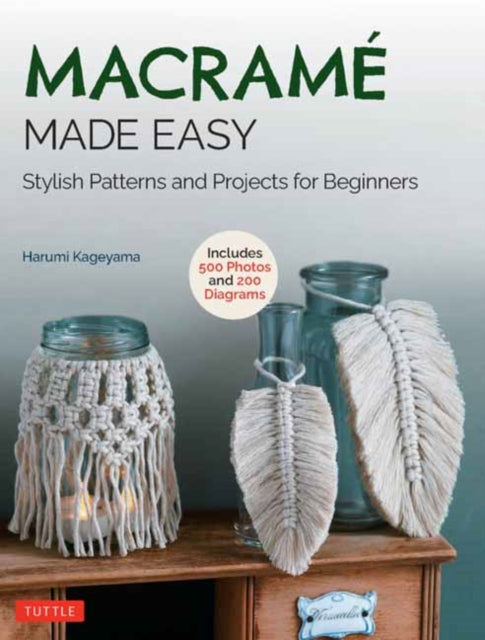Binding: Paperback
Description: From knotting a simple spiral bracelet to creating a boho wall hanging macrame has never been easier or more stylish.