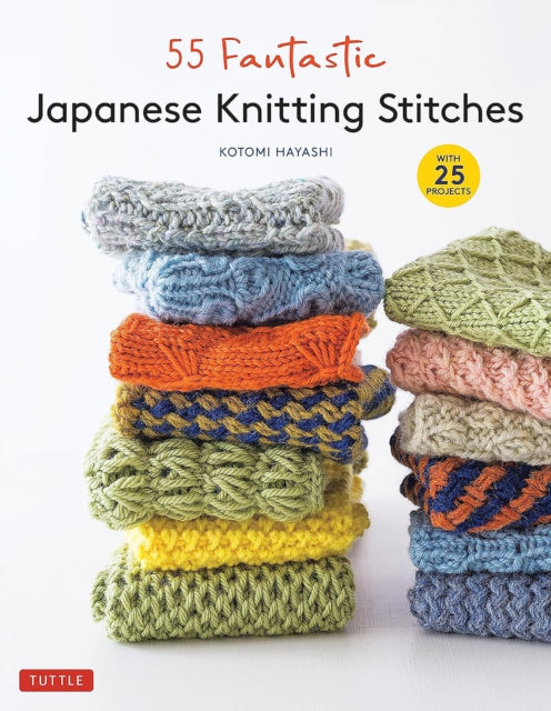 Binding: Hardcover
Description: " At last we have a book in English from Kotomi Hayashi! 55 Fantastic Knitting Stitches brings us (yes) 55 stitch patterns that will be fun to use in designing and personal knitting. Some are challenging some are variations on a theme and all are new and interesting.
