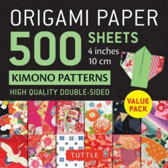 Binding: Notebooks, Journals, And Diaries
Description: This paper pack contains 500 high - quality small (4 inch) origami sheets printed with colorful and traditional Japanese Kimono Patterns. These paper designs were developed to enhance the creative work of origami artists and paper crafters.