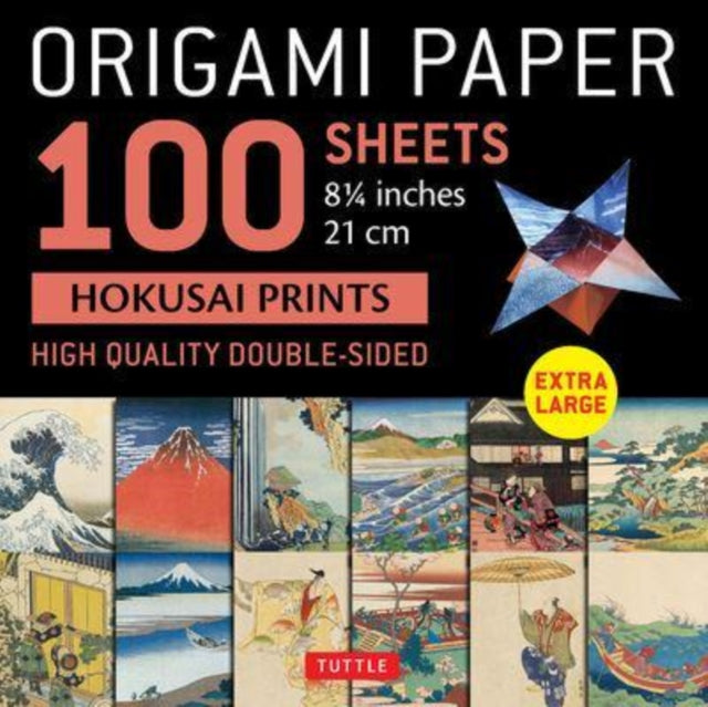 Binding: Notebooks, Journals, And Diaries
Description: This paper pack contains 100 high - quality 8.25 - inch origami sheets printed with colorful Woodblock Prints by Hokusai.