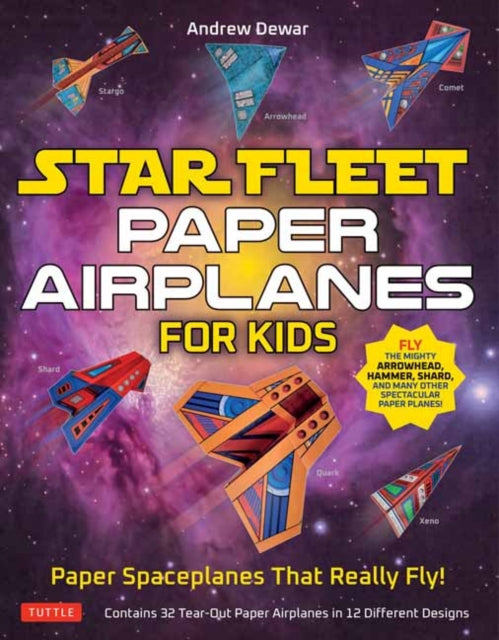 Binding: Paperback
Description: Join the Intergalactic Star Fleet! You're "go" for liftoff! Paper airplane designer Andrew Dewar has done it again! In his new book he presents an amazing collection of high - performance paper spaceships for kids who are fascinated by space travel.