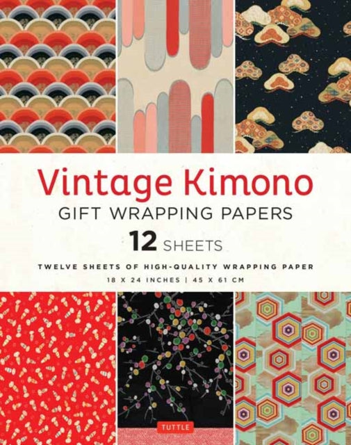Binding: Paperback
Description: These premium wrapping sheets feature 6 prints inspired by 1900's Vintage Kimono fabric patterns. These papers are suitable for craft projects as well as for gift wrapping.