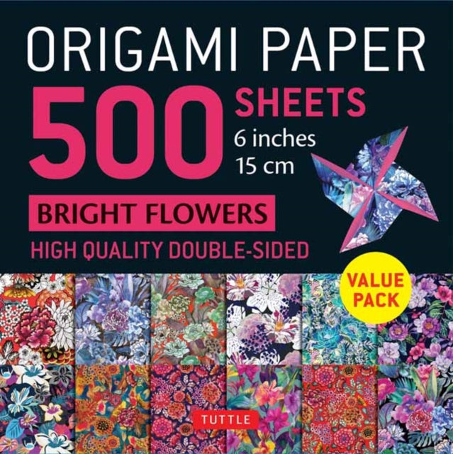 Binding: Notebooks, Journals, And Diaries
Description: This origami paper pack contains 500 high - quality origami papers printed with Bright Flowers bring your origami to a whole new dimension! These exciting flower patterns were developed to enhance the creative work of origami artists and paper crafters.
