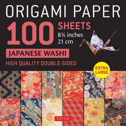Binding: Notebooks, Journals, And Diaries
Description: This paper pack contains 100 high - quality extra large (8.25 inch) origami sheets printed with traditional Japanese Washi Designs The handmade look of this paper was selected to enhance the creative work of modular origami artists and paper crafters.