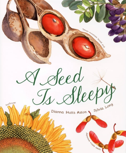 Binding: Hardcover
Description: Award - winning artist Sylvia Long and author Dianna Hutts Aston have teamed up again to create this gorgeous and informative introduction to seeds.