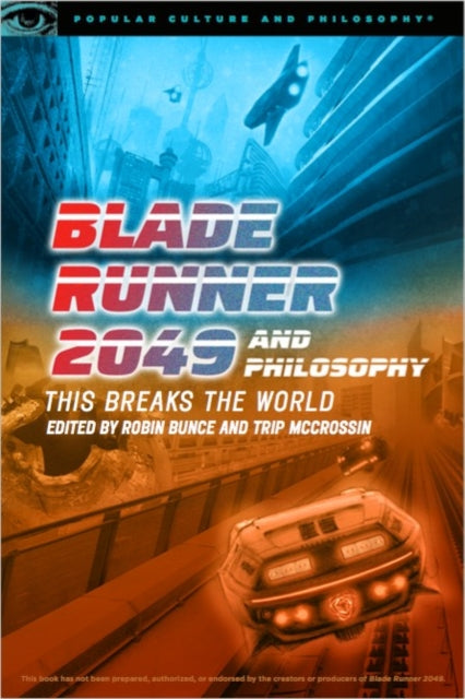 Binding: Paperback
Description: A team of philosophers tackles the issues raised by the Blade Runner movies.
Title: Blade Runner 2049 And Philosophy This Breaks The World
Brand: Open Court Publishing Co U. S.