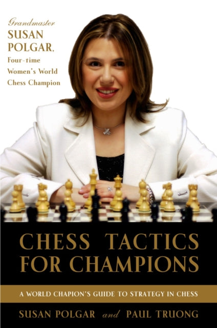 Binding: Paperback
Description: Susan Polgar became the first female Grandmaster at age 15 and it wasn't luck that got her there. Her use of tactics combinations and strategy during her games gave her the critical advantage she needed against her opponents.