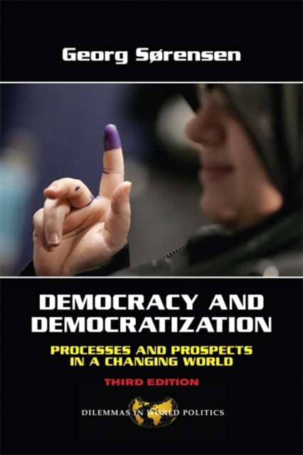 Binding: Paperback
Description: What is democracy? What are the pitfalls and the positive potentials in the growing trend toward democratization? This book examines the prospects for democracy in the world today and frames the central dilemma confronting all states touched by the process of democratization.