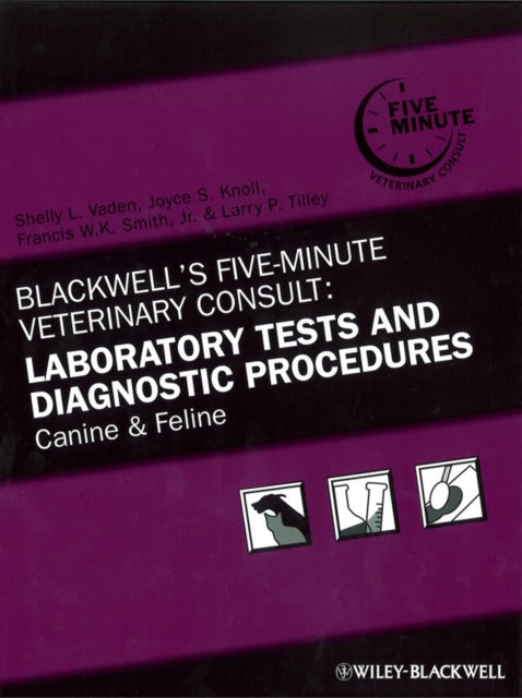 Binding: Hardcover
Description: Blackwell's Five - Minute Veterinary Consult: Laboratory Tests and Diagnostic Procedures: Canine and Feline is a comprehensive one - stop reference text on diagnostic skills used daily in treating dogs and cats.
