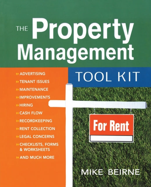 Binding: Paperback
Description: The Property Management Tool Kit goes beyond the basics giving you all the guidance you need to successfully manage your properties avoid pitfalls and make a profit.