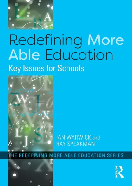 Binding: Paperback
Description: Redefining More Able Education is an essential up to date and challenging introduction to the many factors involved in teaching more able students.
