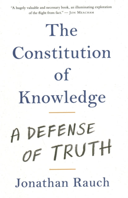 Binding: Hardcover
Description: Select Guide Rating
Title: The Constitution Of Knowledge A Defense Of Truth
Author(s): Rauch Jonathan
Publisher: Rowman & Littlefield
Barcode: 9780815738862
Pages: 318 Pages
Publication Date: 6/22/2021
Category: Civil Rights & Citizenship