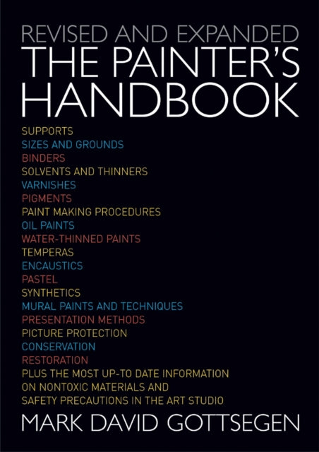 Binding: Paperback
Description: Provides details on an array of materials available to the artist including canvases and papers sizes and grounds pigments and binders solvents and thinners and varnishes and preservatives.