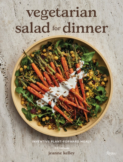 Binding: Hardcover
Description: The vegetarian sequel to Jeanne Kelley's highly successful cookbook Salad for Dinner (2012). This inspiring single - subject cookbook reimagines the traditional idea of a salad as a main course meal.
