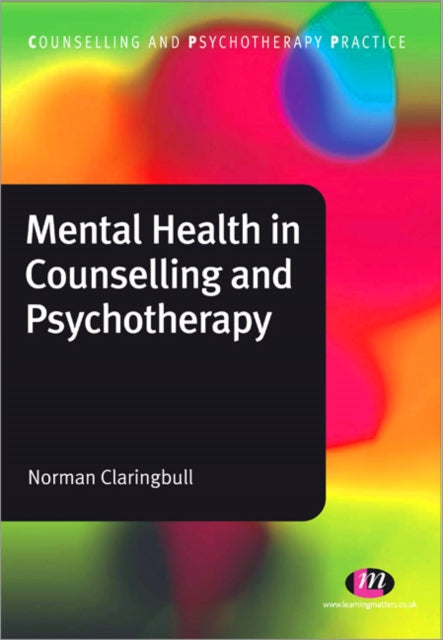 Binding: Paperback
Description: This book examines how counsellors and psychotherapists interact with those clients who may suffer from mental health issues.