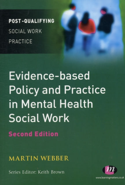 Binding: Paperback
Description: Mental health social workers work within multidisciplinary teams often based in health settings. The variety of services they work within are shaped by mental health policy that is increasingly being influenced by research evidence of what works .