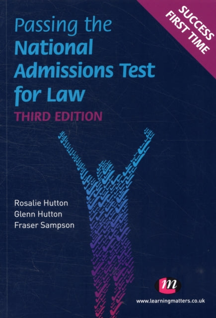 Binding: Paperback
Description: This Third Edition provides a comprehensive and fully up to date guide for all those preparing to sit the National Admissions Test for Law.