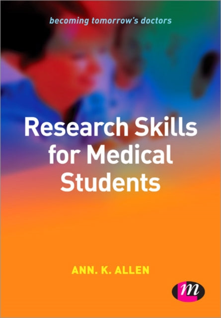 Binding: Paperback
Description: The revised Tomorrow's Doctors makes it clear that doctors need to be aware of their responsibilities as scholars and scientists and it is therefore vital that students develop excellent research skills.