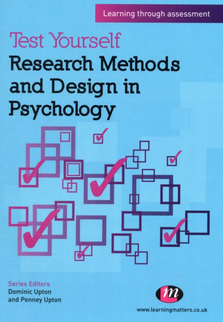 Binding: Paperback
Description: Test Yourself: Research Methods and Design in Psychology provides essential learning and practice through assessment for psychology students.