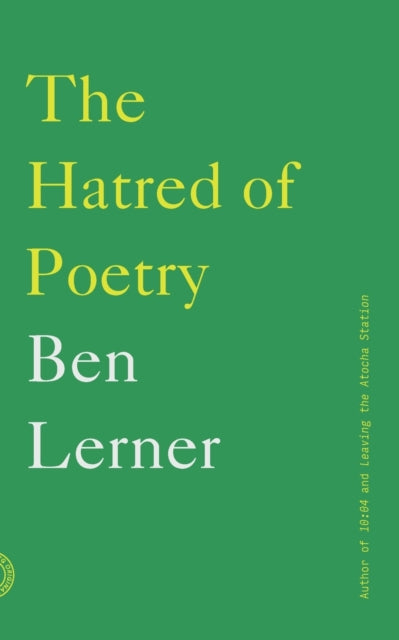 Binding: Paperback
Description: No art has been denounced as often as poetry. It's even bemoaned by poets: " I too dislike it " wrote Marianne Moore. " Many more people agree they hate poetry " Ben Lerner writes "than can agree what poetry is.