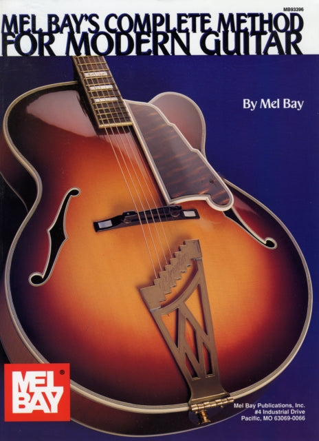 Binding: Books
Description: Select Guide Rating
Title: Complete Method For Modern Guitar
Author(s): Bay Mel
Publisher: Mel Bay Publications U. S.
Barcode: 9780871666659
Pages: 320 Pages
Publication Date: 11/1/1948
Category: Techniques Of Music / Music Tutorials