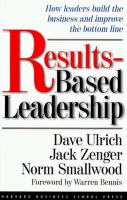 Binding: Hardcover
Description: A landmark book Results - Based Leadership challenges the conventional wisdom surrounding leadership.
