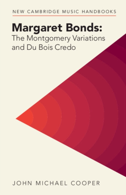 Binding: Paperback
Description: An incisive exploration of two works whose revival is a milestone in modern musical life: Margaret Bonds's Montgomery Variations and Credo now receiving the recognition long denied them.