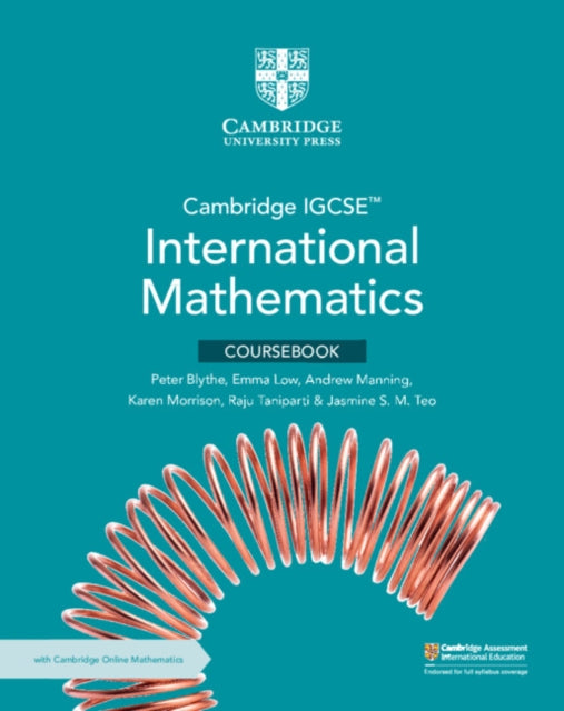 Binding: Multiple Components
Description: This first edition coursebook helps your students to develop their competency confidence and fluency in mathematics as they study the updated syllabus.